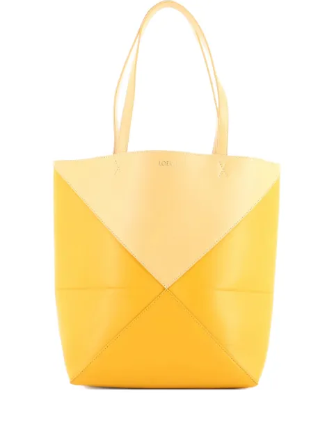 Loewe Pre-Owned Puzzle Fold Leather Medium tote bag