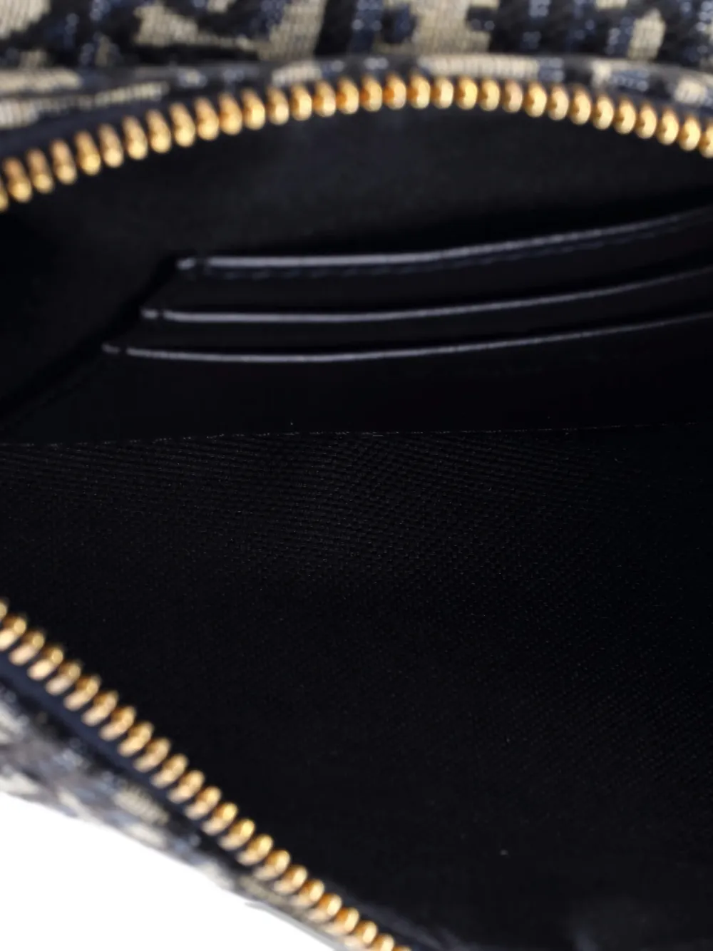 Pre-owned Dior My  Duo Oblique Canvas Mini Shoulder Bag In Blue