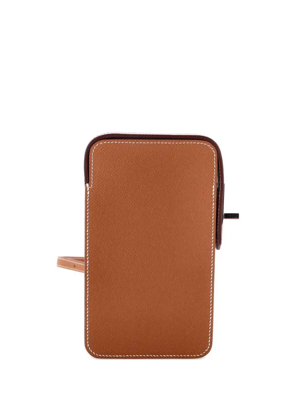 Hermès Pre-Owned Hac a Box Phone Case Epsom clutch bag | Brown | Image 1