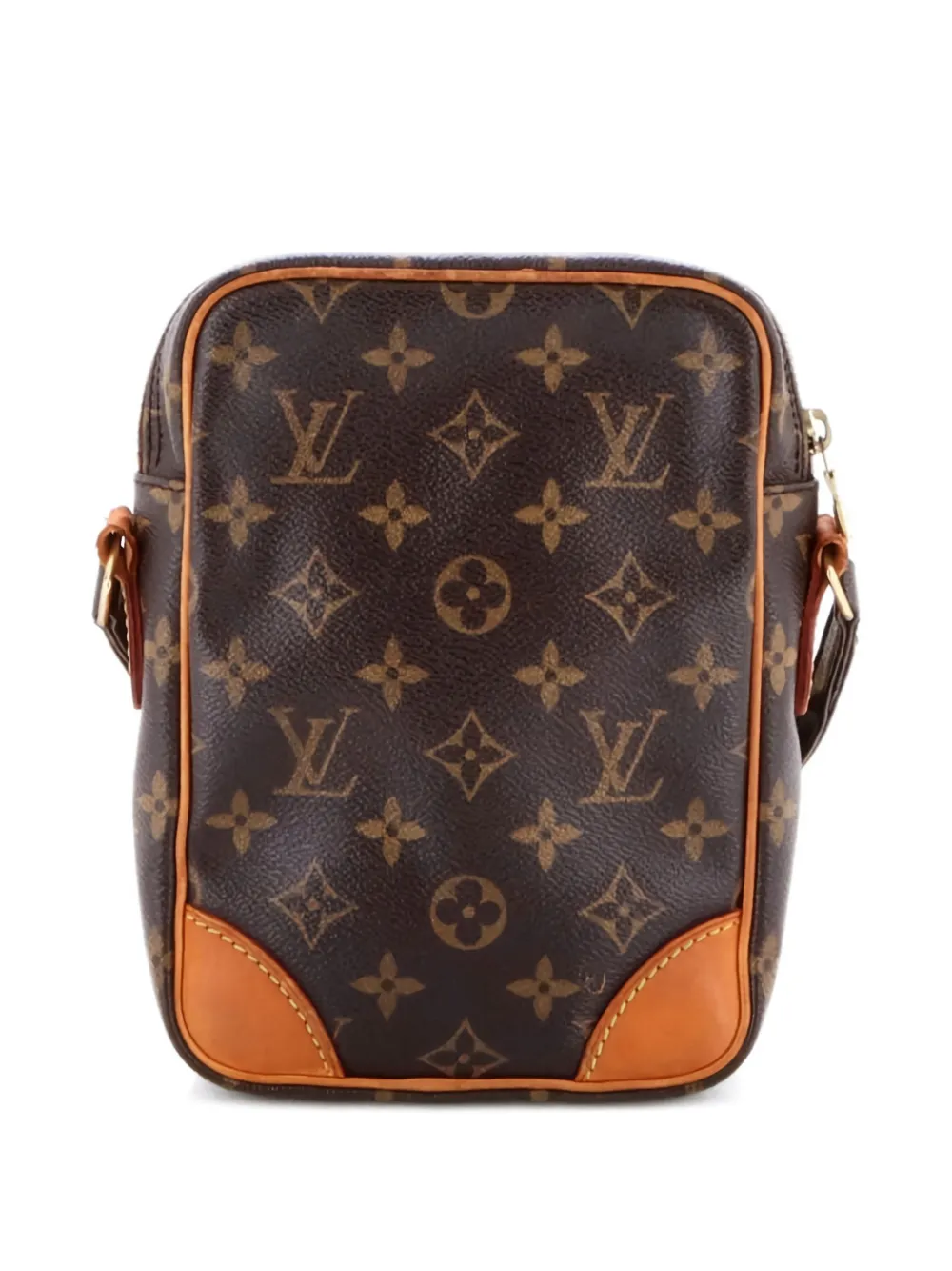 Pre-owned Louis Vuitton Amazone Bag Monogram Canvas Mini Crossbody Bag In Brown