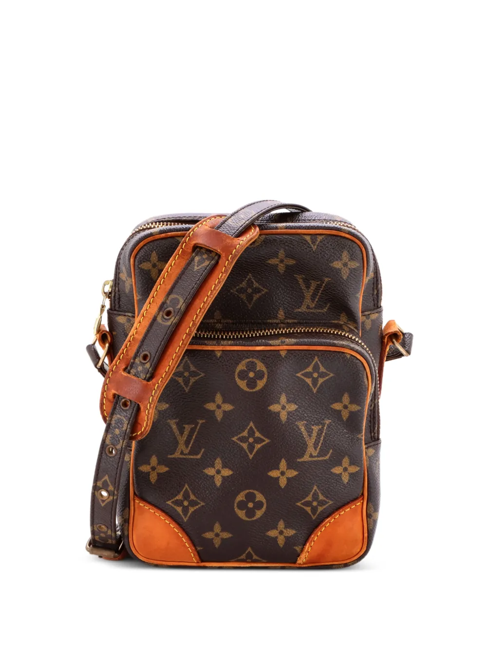 Louis Vuitton Pre-Owned Amazone Bag Monogram Canvas Mini crossbody bag - Marrone