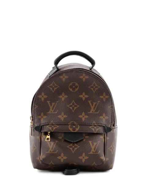 Louis Vuitton Pre-Owned mochila Palm Springs mini de lona con monograma