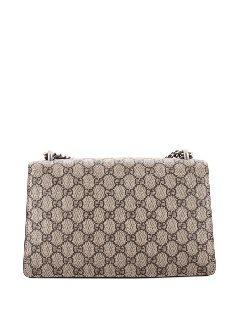 Pre-owned Gucci Dionysus Bag Gg Coated Canvas Small Shoulder Bag In Brown