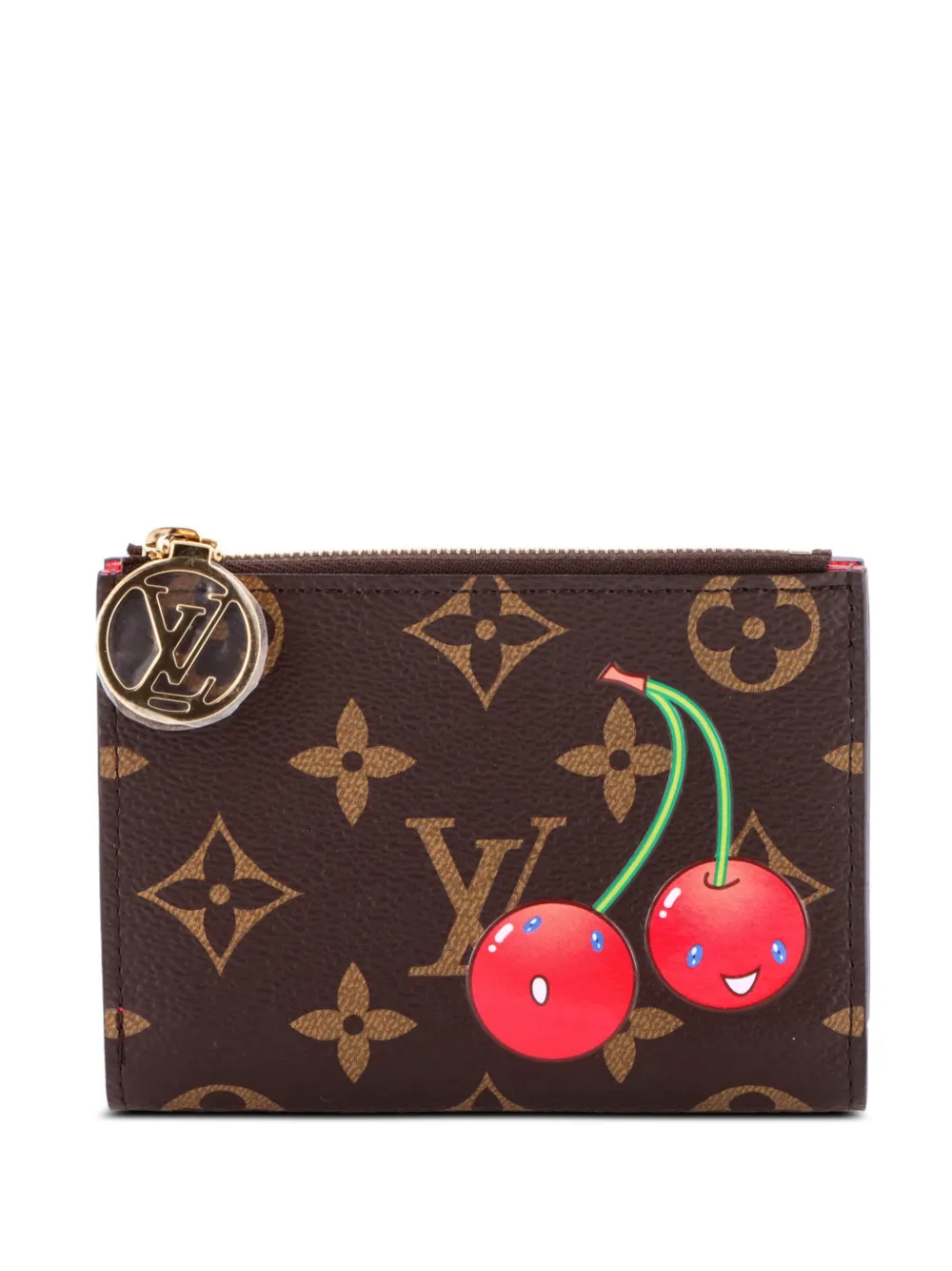 Louis Vuitton Pre-Owned x Takashi Murakami Lisa Wallet Limited Edition Monogram Cerises small wallets | Image 2