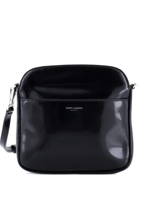 Saint Laurent Pre-Owned Paris Camera Bag Brushed Leather Mini shoulder bag