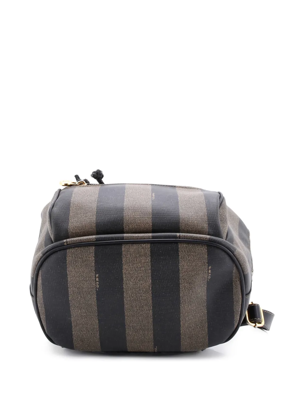 Pequin Front Pocket Coated Canvas Small Backpack