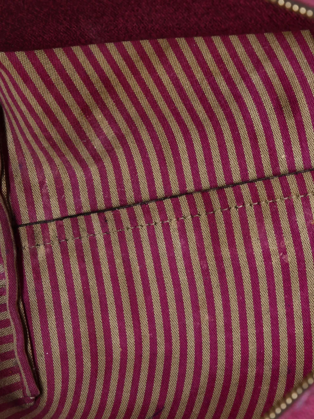 FENDI Pre-owned Roll Zucca Coated Canvas Medium Tote Bag In Brown