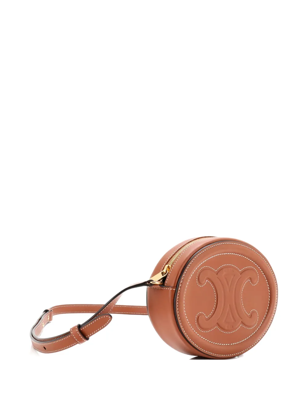 Celine Pre-Owned Triomphe Oval Leather Mini crossbody bag | Pre-Owned | Image 2