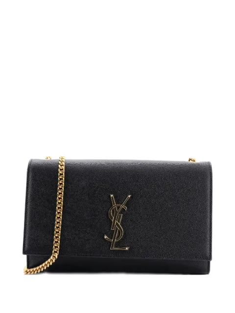 Saint Laurent Pre-Owned Classic Monogram Grainy Leather Medium crossbody bag