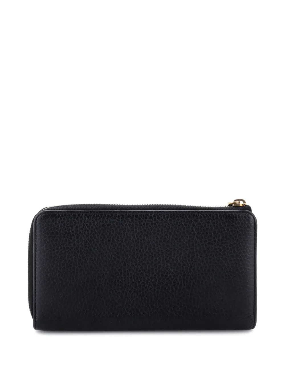 Pre-owned Louis Vuitton Comete Wallet Leather Long Small Wallets In Black