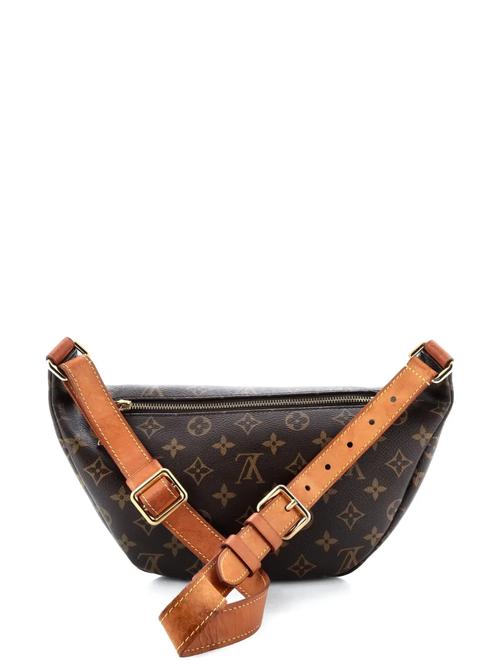 Pre-owned Louis Vuitton Bum Bag Monogram Canvas Belt Bag In Brown