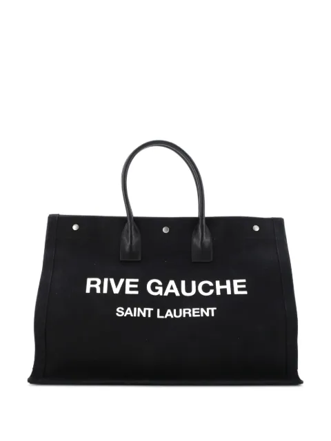 Saint Laurent Pre-Owned Rive Gauche Shopper Canvas Large tote bag