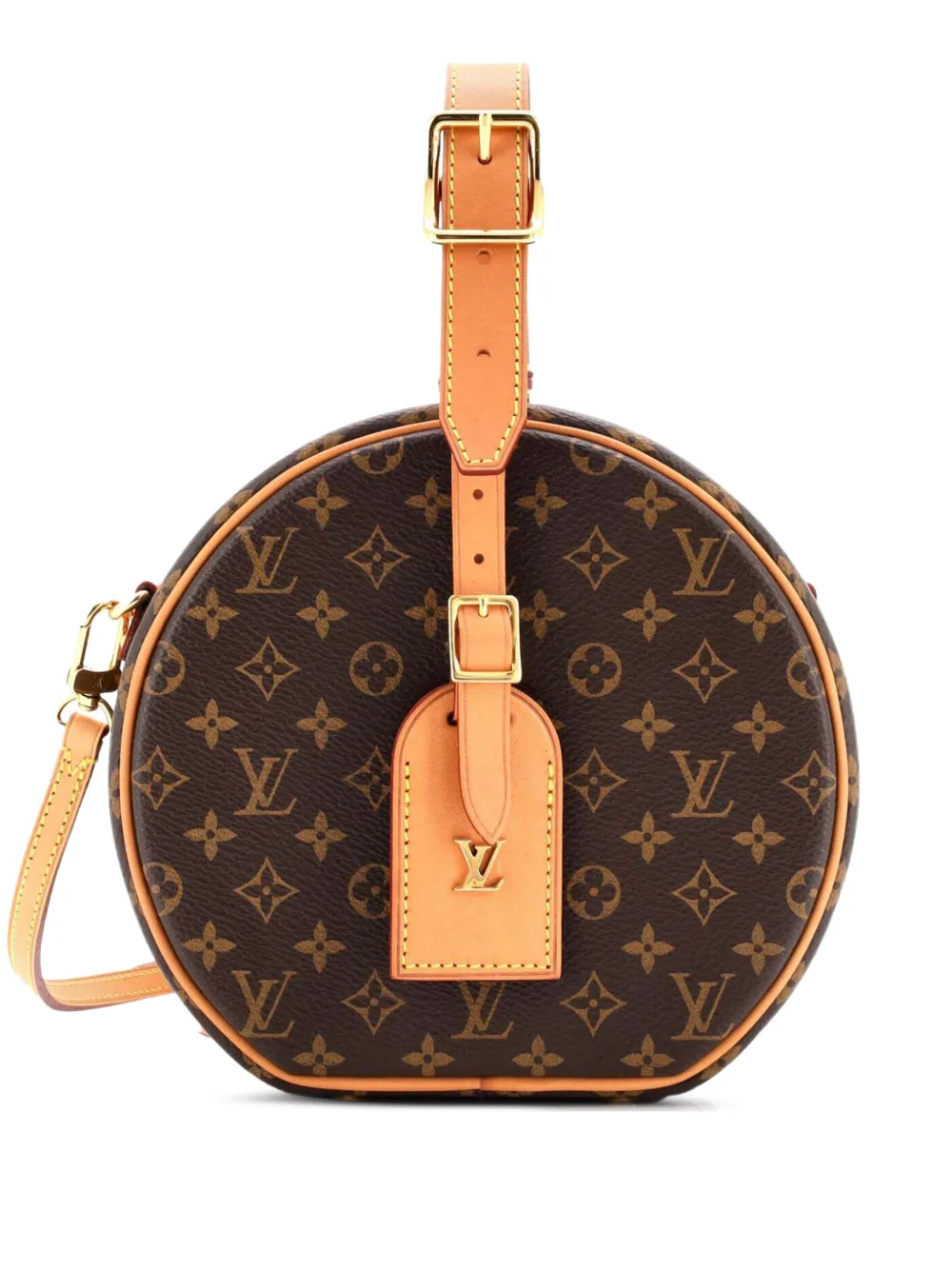 Louis Vuitton Pre-Owned Petite Boite Chapeau Bag Monogram Canvas crossbody bag - Marrone
