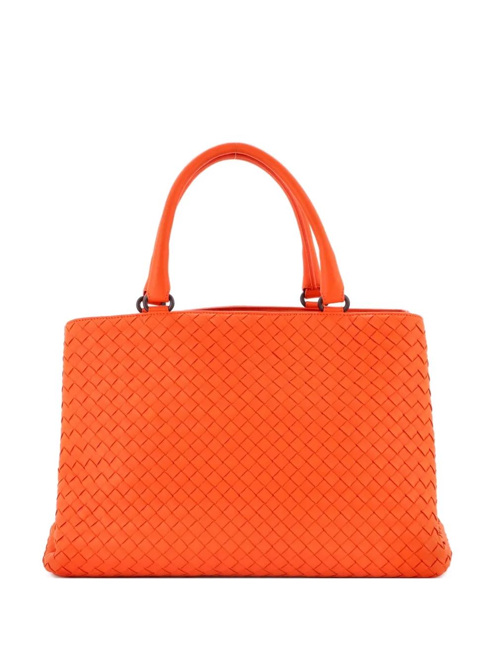 Bottega Veneta Pre-Owned Milano Intrecciato Nappa Large tote bag - Arancione