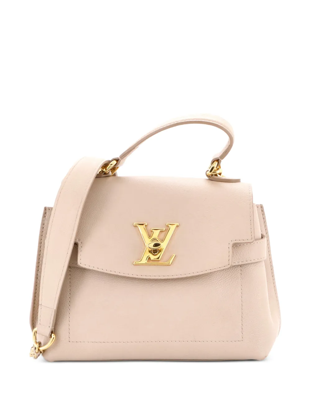 Louis Vuitton Pre-Owned Lockme Ever Handbag Leather Mini satchel - Toni neutri