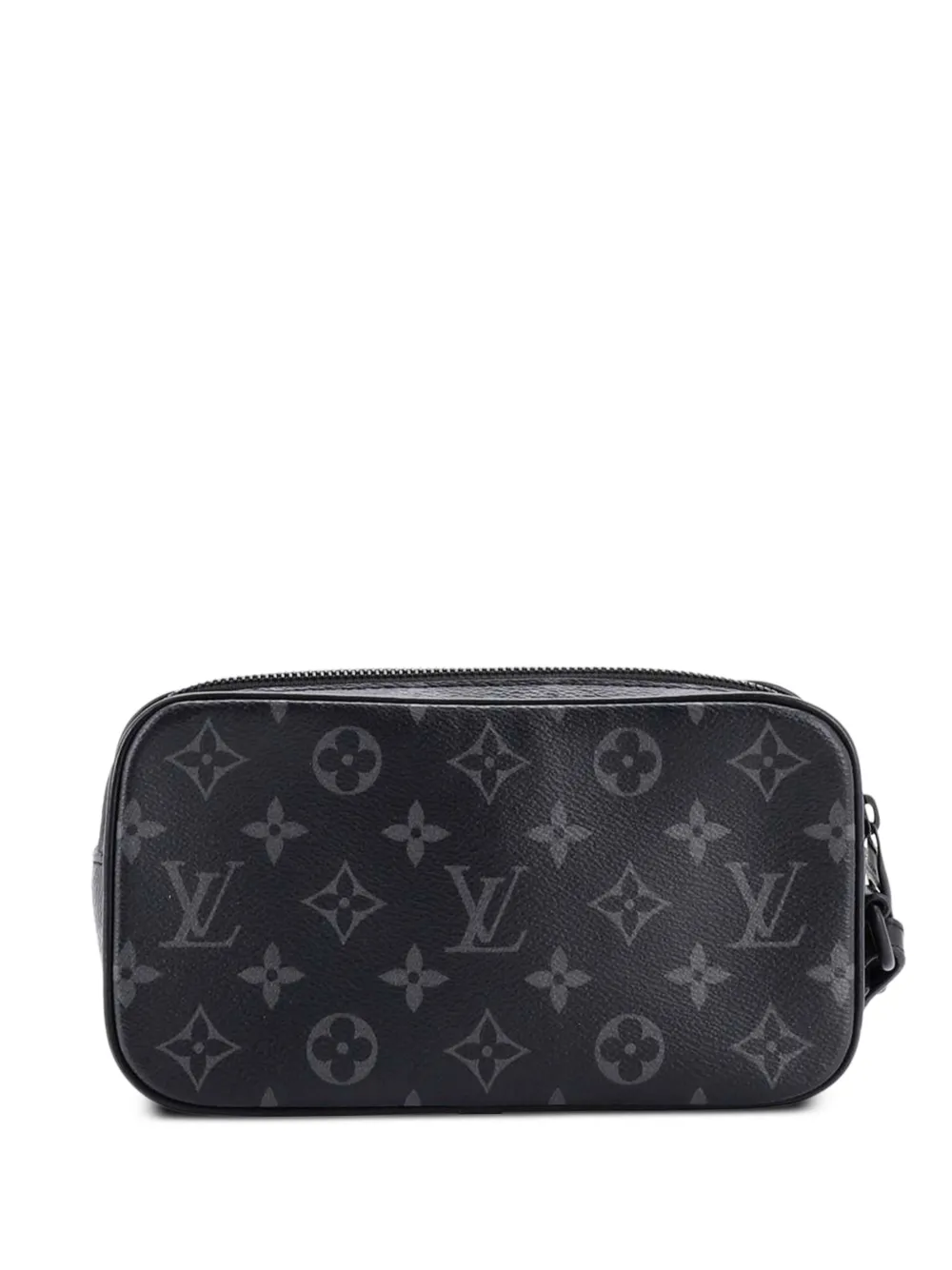 Louis Vuitton Pre-Owned Pochette Volga Monogram Eclipse Canvas clutch bag | Black | Image 1