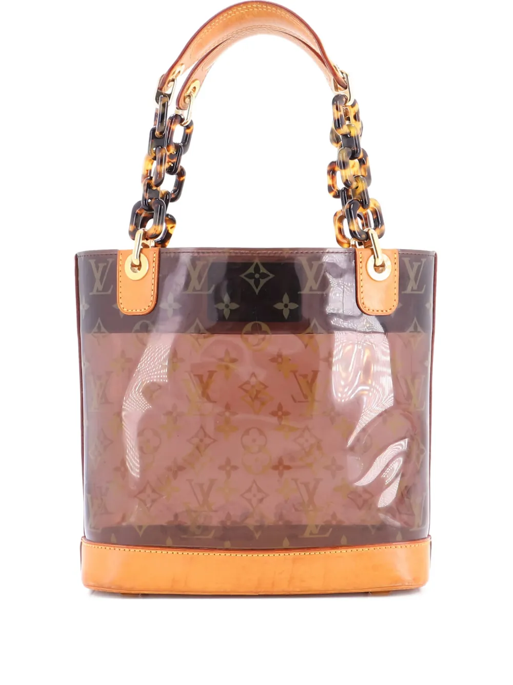 Louis Vuitton Pre-Owned Sac Ambre Handbag Monogram Vinyl PM tote bag - Marrone