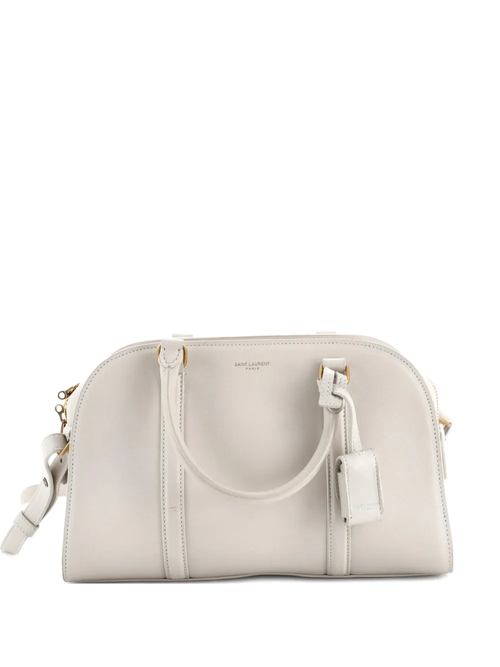 Saint Laurent Pre-Owned Lock Baby Duffle Bag Leather satchel - Toni neutri