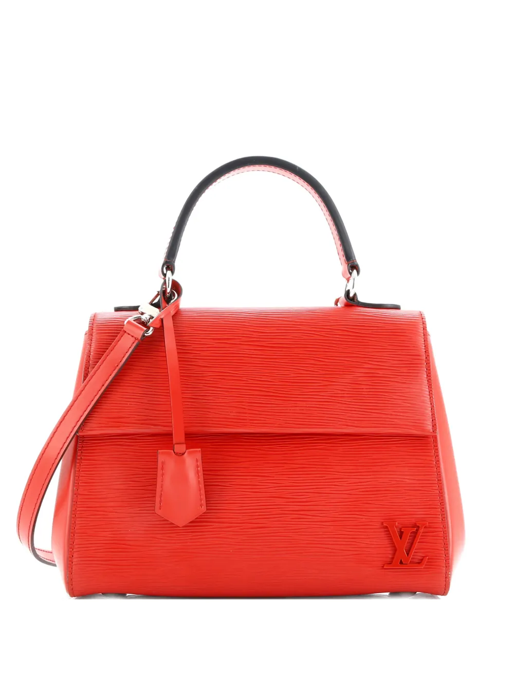 Louis Vuitton Pre-Owned Cluny Top Handle Bag Epi Leather BB satchel - Rosso