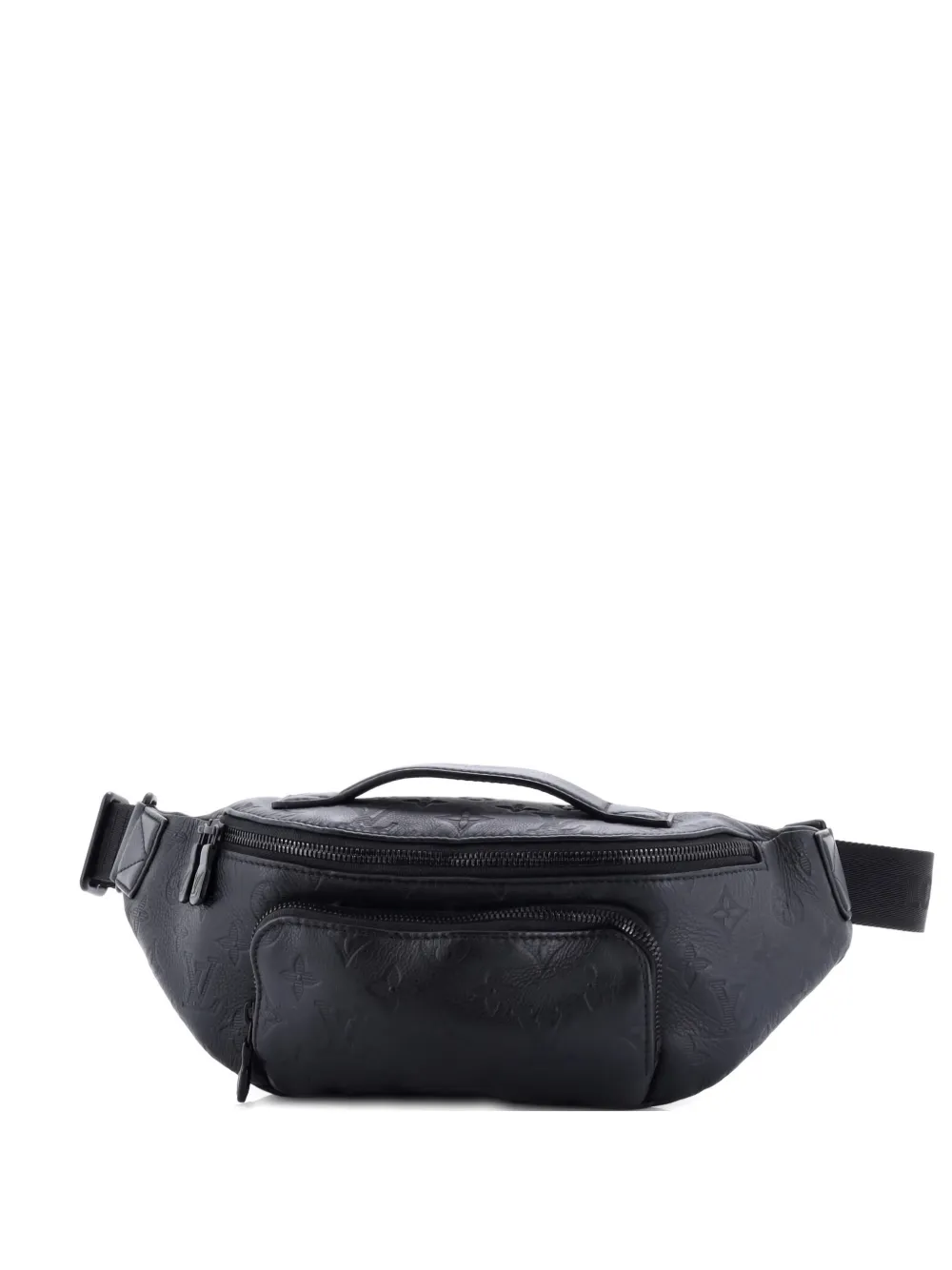 Louis Vuitton Pre-Owned Rush Bumbag Monogram Shadow Leather belt bag - Nero