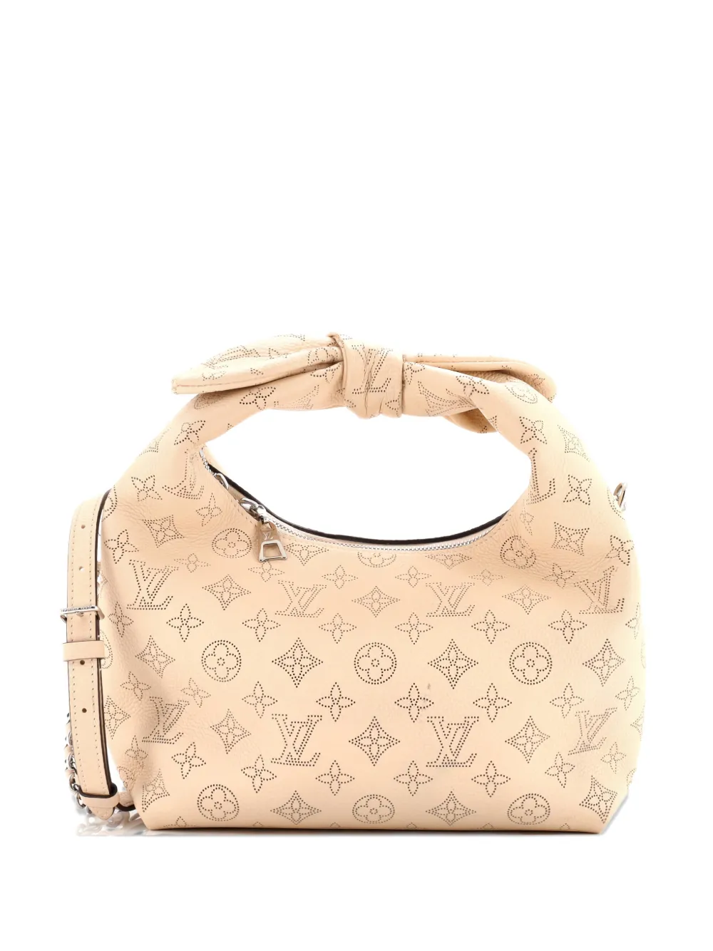 Louis Vuitton Pre-Owned Why Knot Mahina Leather PM shoulder bag - Toni neutri