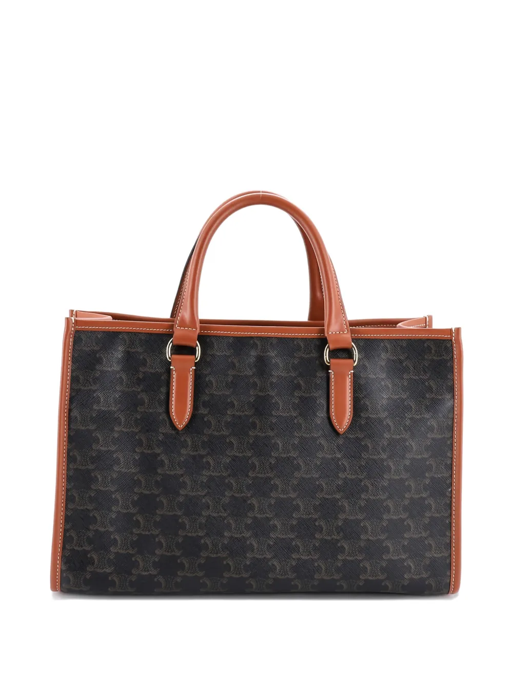 Celine Pre-Owned Horizontal Cabas Triomphe Coated Canvas Mini tote bag | Pre-Owned | Image 2