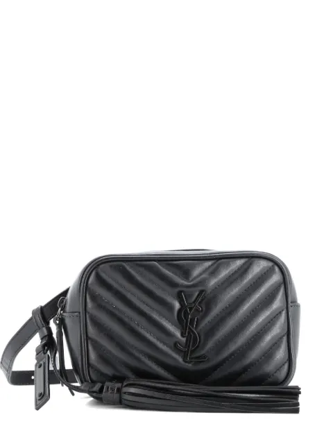 Saint Laurent Pre-Owned Lou Matelasse Chevron Leather belt bag