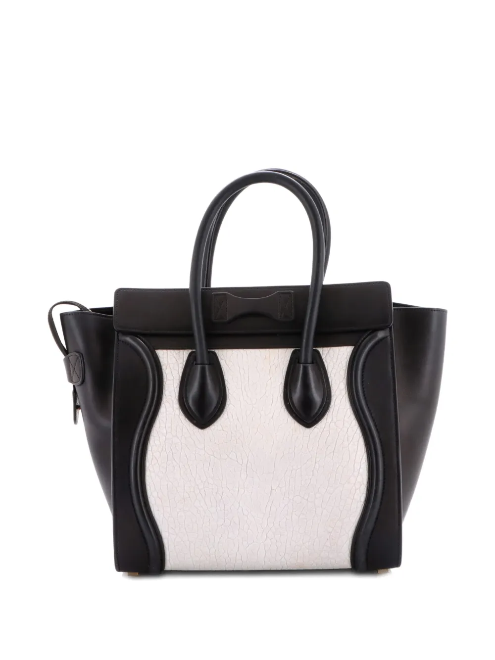 Celine Pre-Owned Bicolor Luggage Bag Leather Micro tote bag | Pre-Owned | Image 2