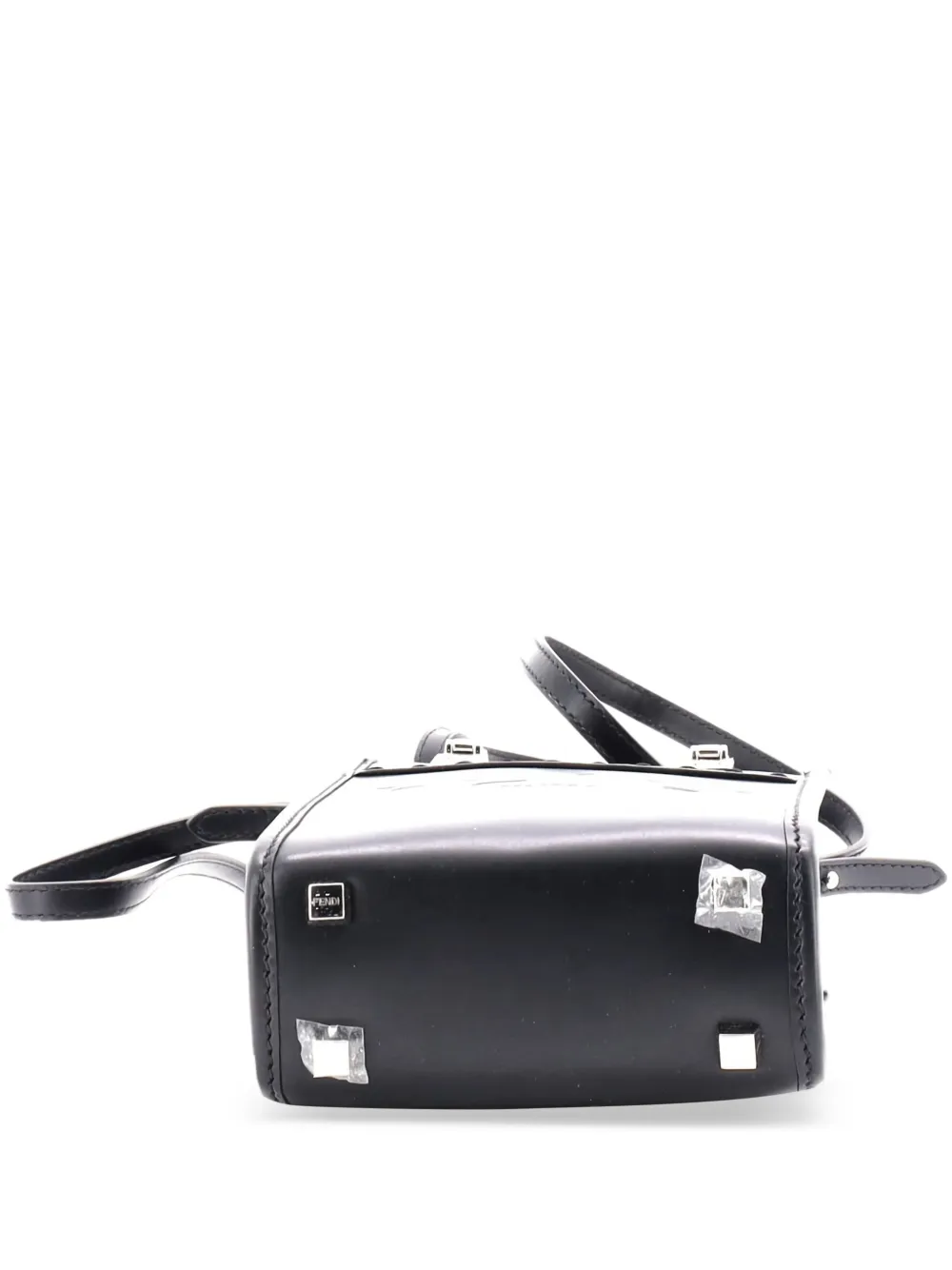 Sunshine Shopper Tote Leather Mini Crossbody Bag