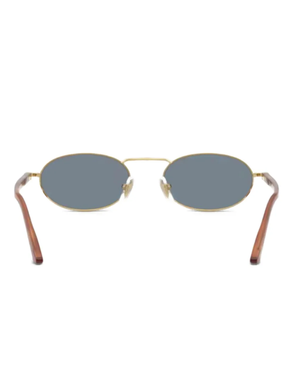 Persol Zonnebril met ovalen montuur Goud