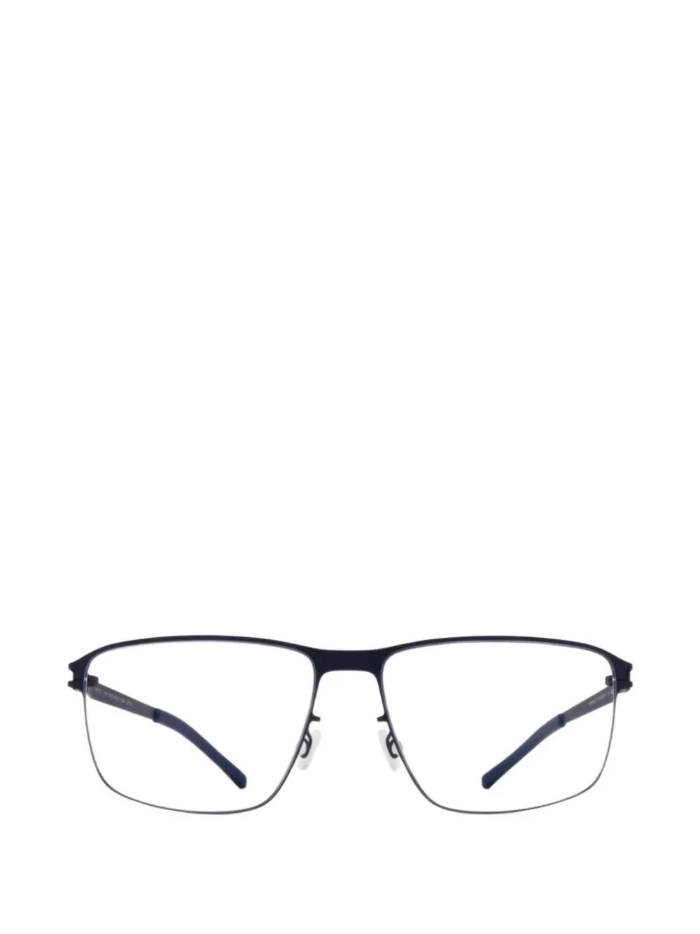 Mykita Chip Rectangle-frame Glasses In Black
