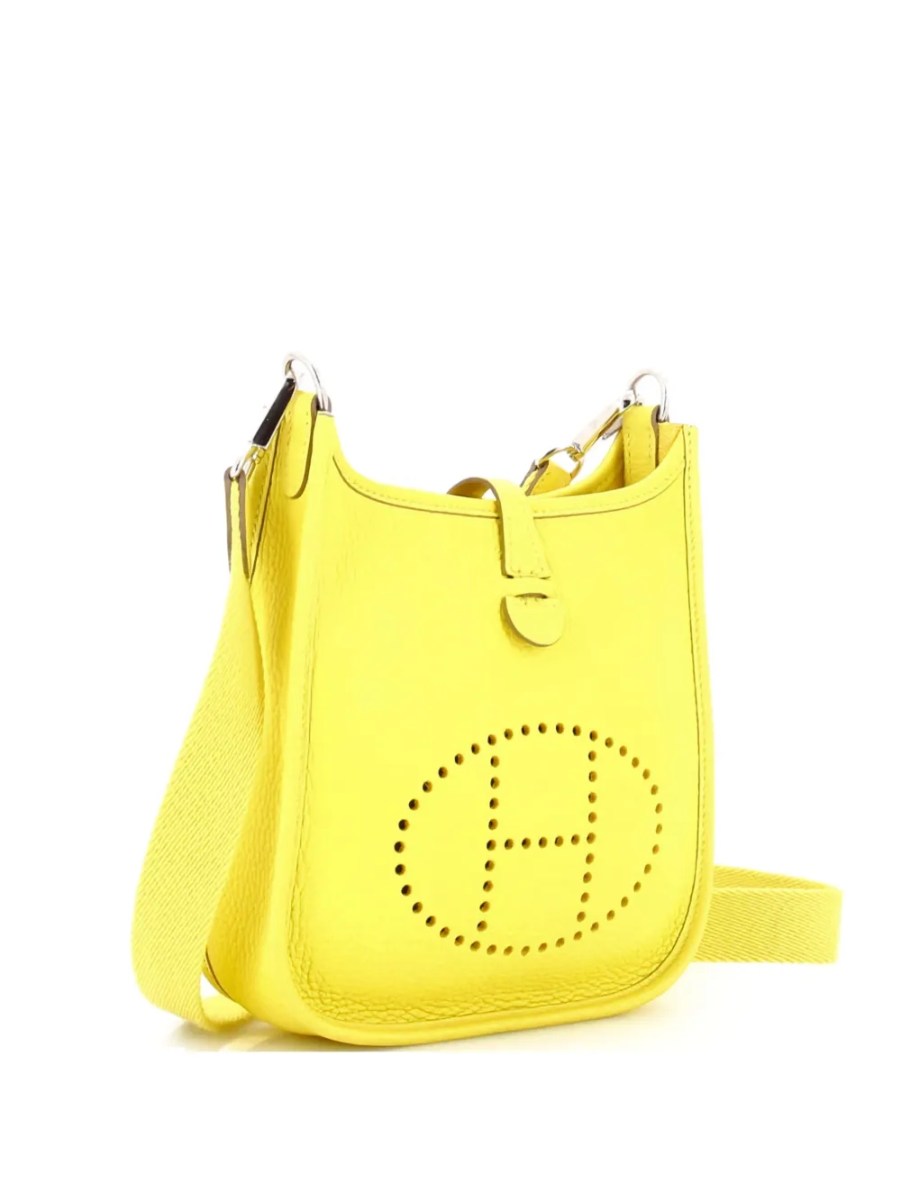 Hermès Pre-Owned Evelyne Bag Gen III Clemence TPM crossbody bag - Yellow