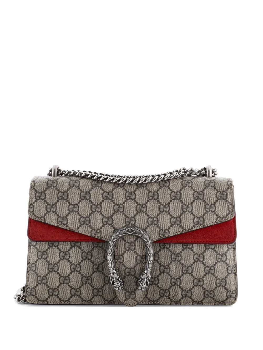 Gucci Pre-Owned Dionysus Bag GG Coated Canvas Small shoulder bag - Marrone