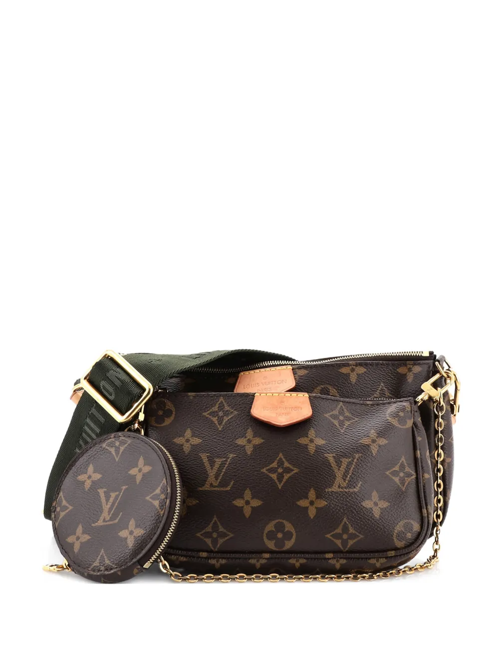 Louis Vuitton Pre-Owned Multi Pochette Accessoires Monogram Canvas crossbody bag - Marrone