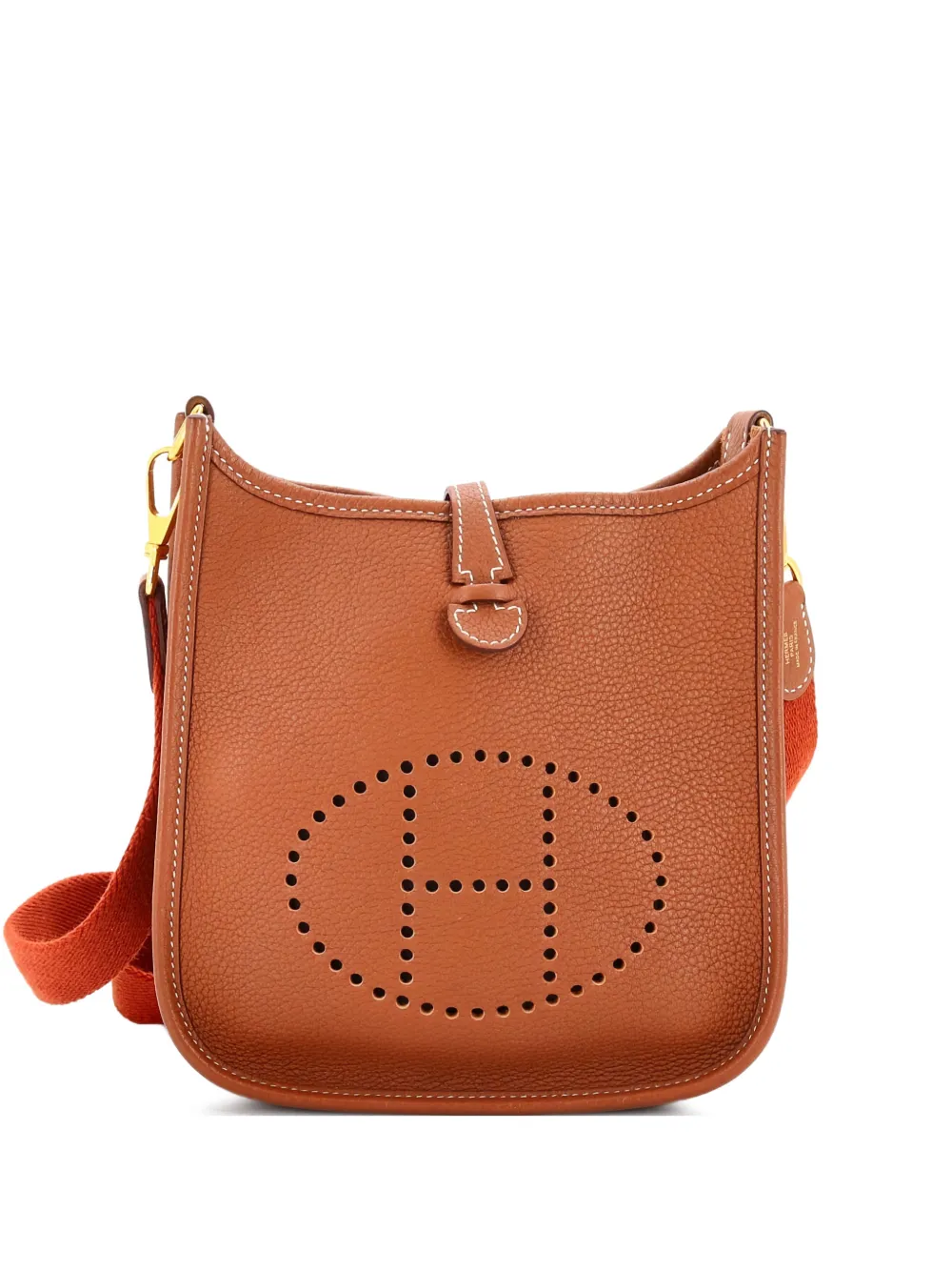 Hermès Pre-Owned Evelyne Bag Gen III Maurice TPM crossbody bag - Marrone