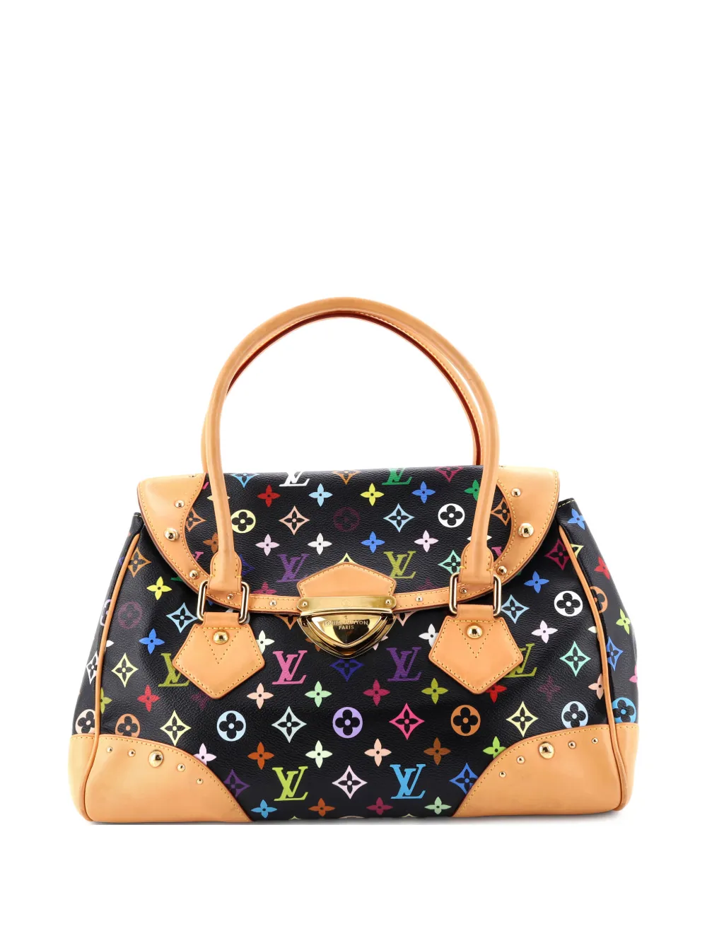 Louis Vuitton Pre-Owned Beverly Handbag Monogram Multicolor GM satchel - Nero