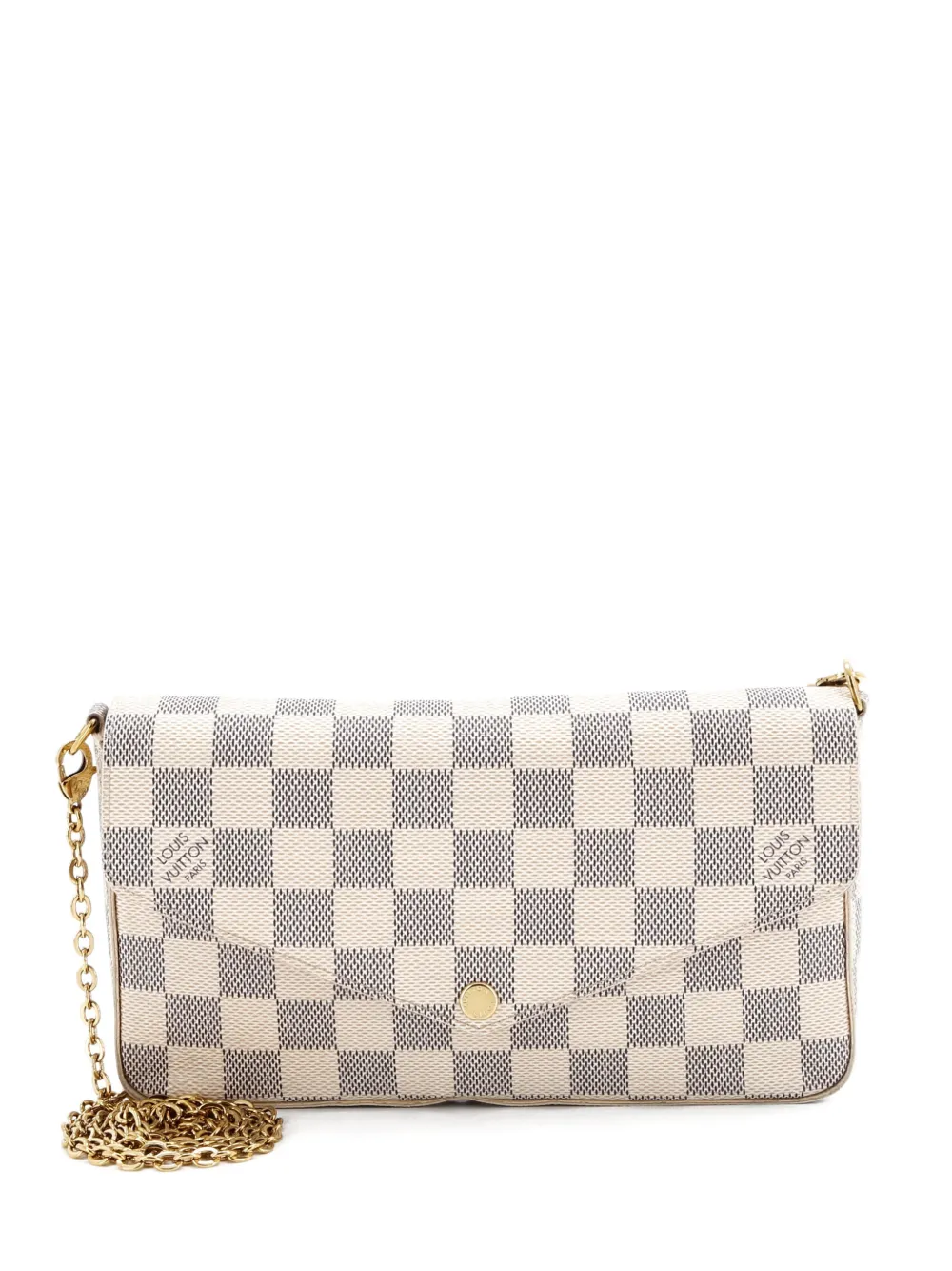 Louis Vuitton Pre-Owned Felicie Pochette Damier crossbody bag - Weiß