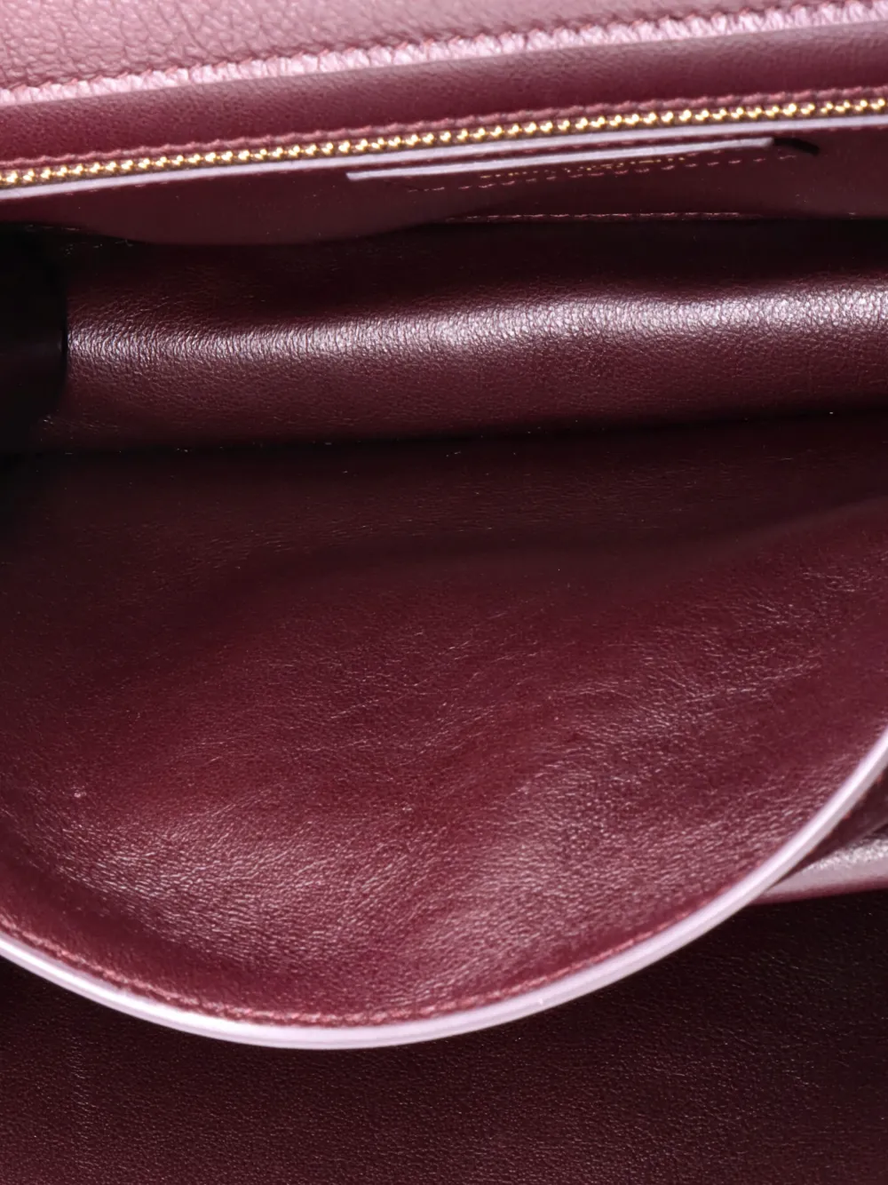 SAINT LAURENT Pre-owned Catherine Crocodile Embossed Leather Crossbody Bag In Red