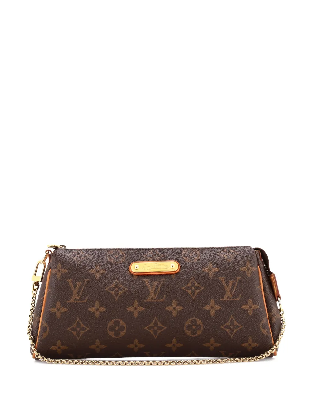 Louis Vuitton Pre-Owned Eva Handbag Monogram Canvas clutch bag | Brown | Image 1