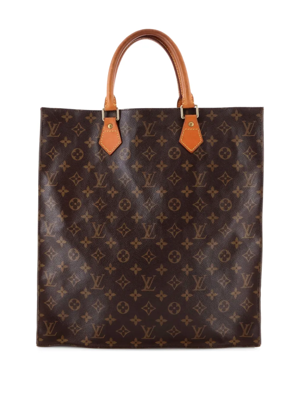 Sac Plat Bag Monogram Canvas Tote Bag