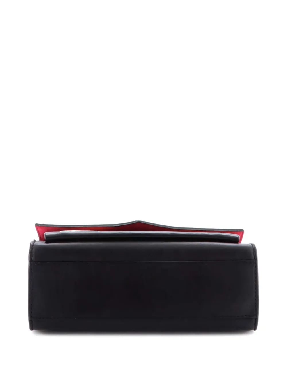 Pre-owned Louis Vuitton Mylockme Handbag Limited Edition Pin Embellished Leather Bb Shoulder Bag In Black