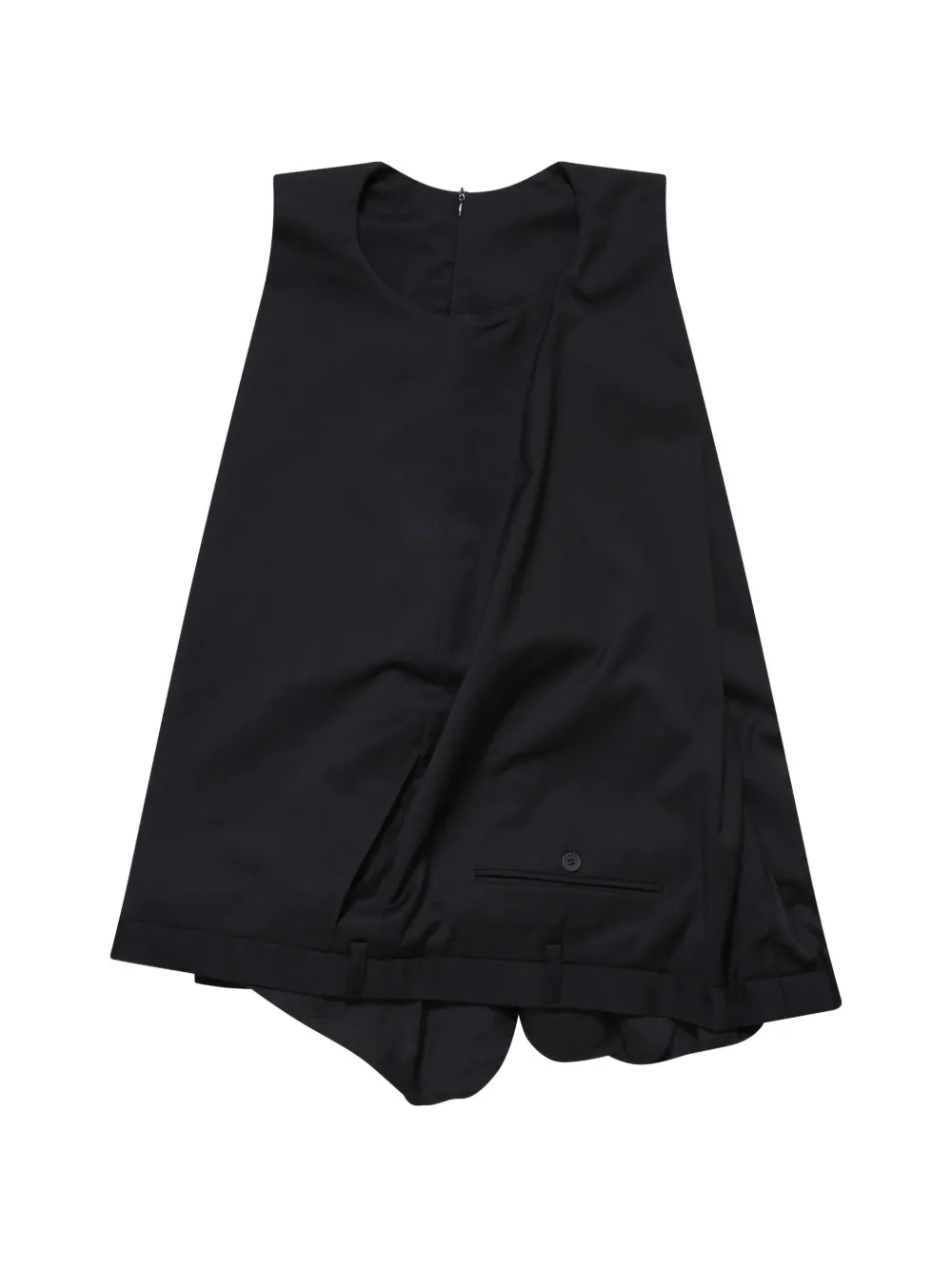 HODAKOVA sleeveless waistcoat - Black