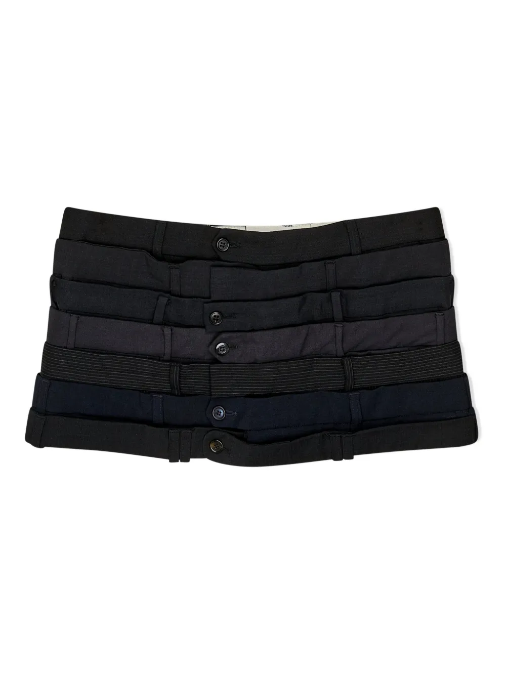 HODAKOVA multi-layer mini skirt | noir | Image 1