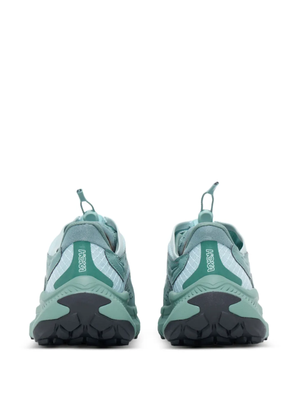 HOKA Sneakers met rits Groen