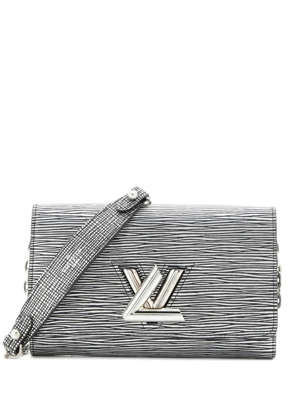 Louis Vuitton Pre-Owned Twist Chain Wallet Epi Leather crossbody bag - Argento