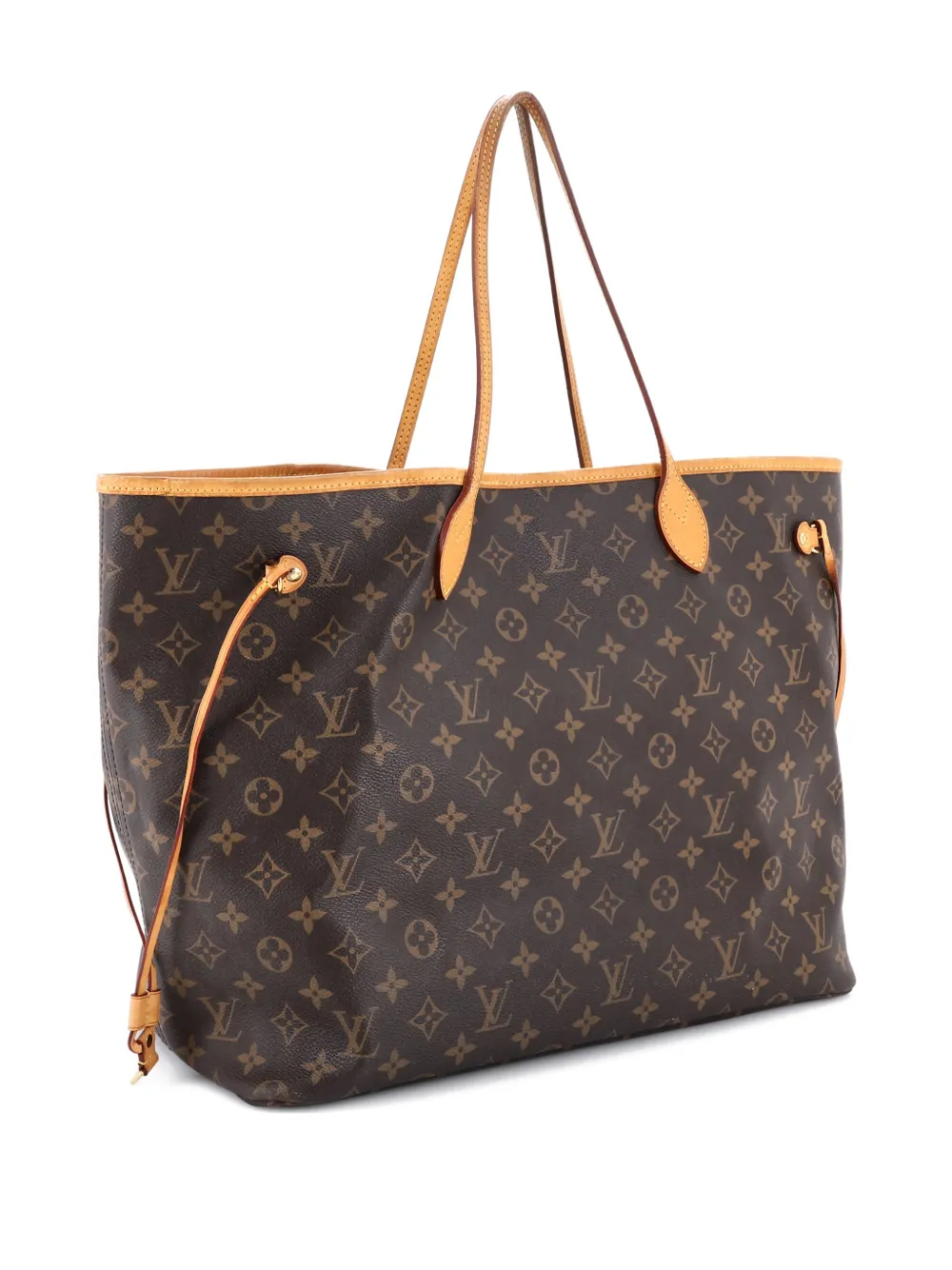 Pre-owned Louis Vuitton Neverfull Monogram Canvas Gm Tote Bag In Brown