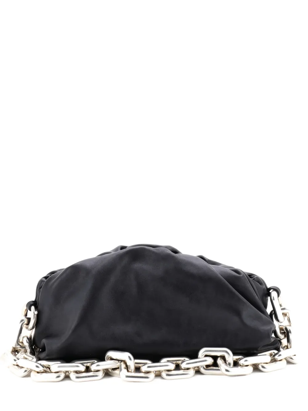 Bottega Veneta Pre-Owned The Chain Pouch Leather shoulder bag - Nero