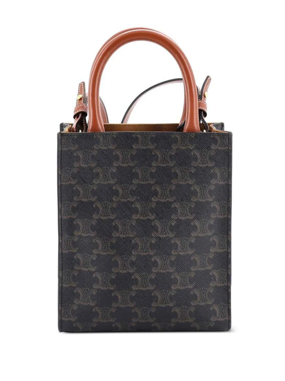 Celine Pre-Owned Vertical Cabas Tote Triomphe Coated Canvas Mini satchel | Estilos de archivo | Image 2
