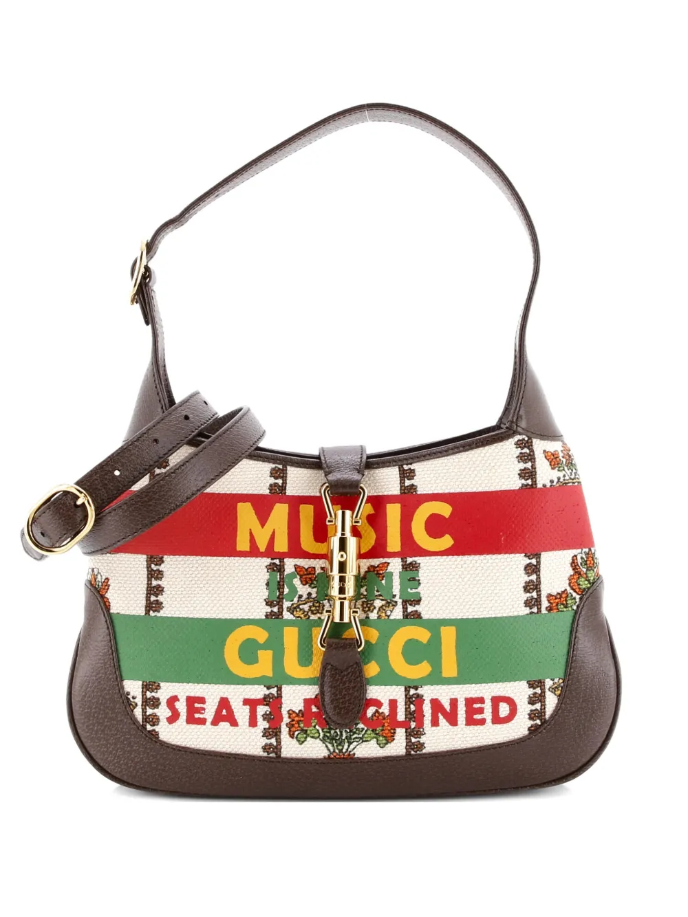 Gucci Pre-Owned 100 Jackie 1961 Limited Edition Canvas Small hobo bag - Marrone