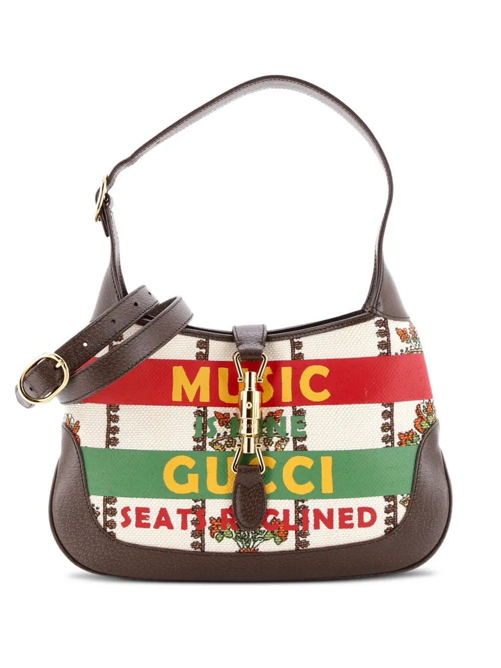 Gucci Pre-Owned 100 Jackie 1961 Limited Edition Canvas Small hobo bag - Marrone
